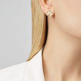 CLOVER | GOLD EARRINGS